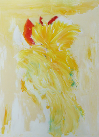 Ewiger Sommer II  - Acryl auf Papier mit Rahmen | 120 x 90 cm