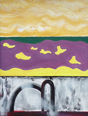 Der Bogen - Acryl auf Leinwand | 80 x 60 cm