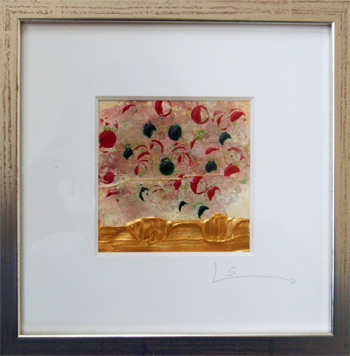 Bild 33 - Acryl auf Papier mit Rahmen | 22,5 x 22,5cm