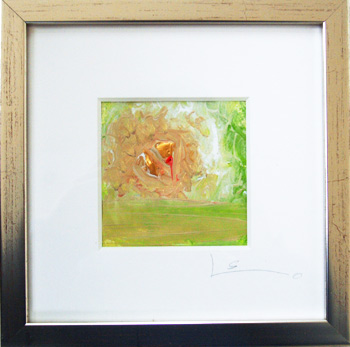 Bild 24 - Acryl auf Papier mit Rahmen | 22,5 x 22,5cm