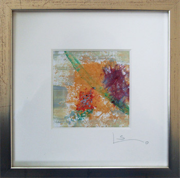 Bild 26 - Acryl auf Papier mit Rahmen | 22,5 x 22,5cm