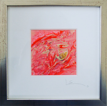 Bild 27 - Acryl auf Papier mit Rahmen | 22,5 x 22,5cm