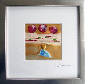 Bild 34 - Acryl auf Papier mit Rahmen | 22,5 x 22,5cm