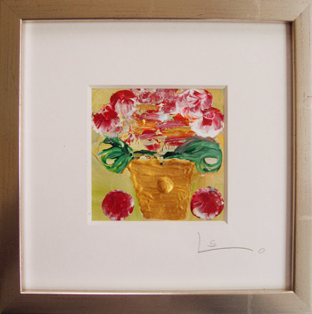 Bild 31 - Acryl auf Papier mit Rahmen | 22,5 x 22,5cm