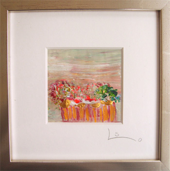 Bild 32 - Acryl auf Papier mit Rahmen | 22,5 x 22,5cm